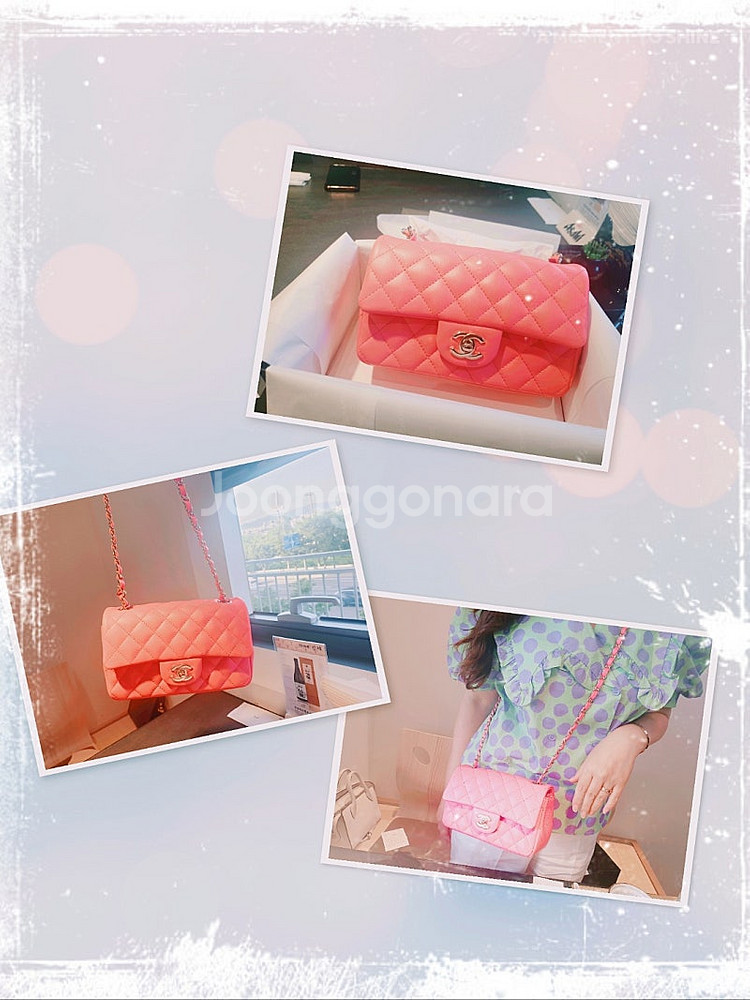 샤넬 미니 플랩백--4